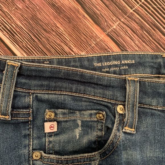 Ag Adriano Goldschmied Women's Jeans The Legging Ankle size 32R - Picture 9 of 11